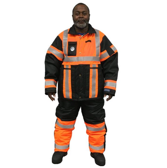 FW005 Bib: Hi Vis Bib Orange