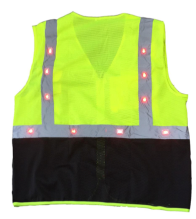 Hi Vis LED Lighted Vest